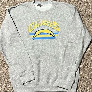 los angeles chargers crewneck
